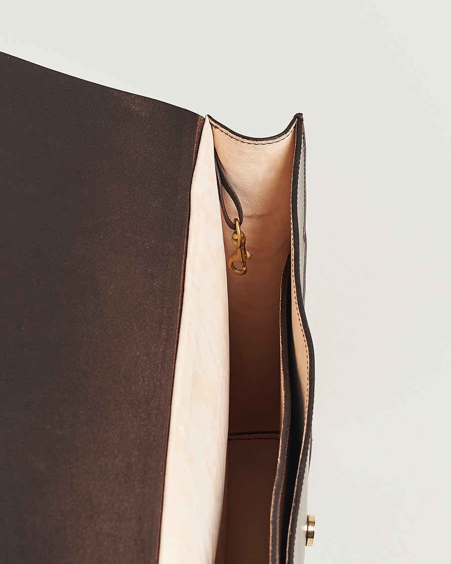 Herr | Väskor | Tärnsjö Garveri | Messenger Bag 3-In-1 Dark Brown