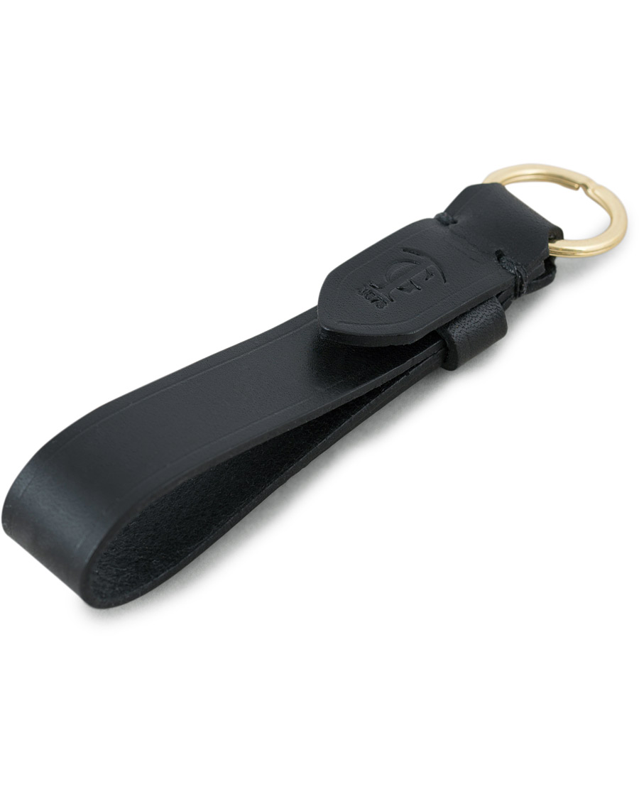 Herr | Nyckelringar | Tärnsjö Garveri | Key Loop Black