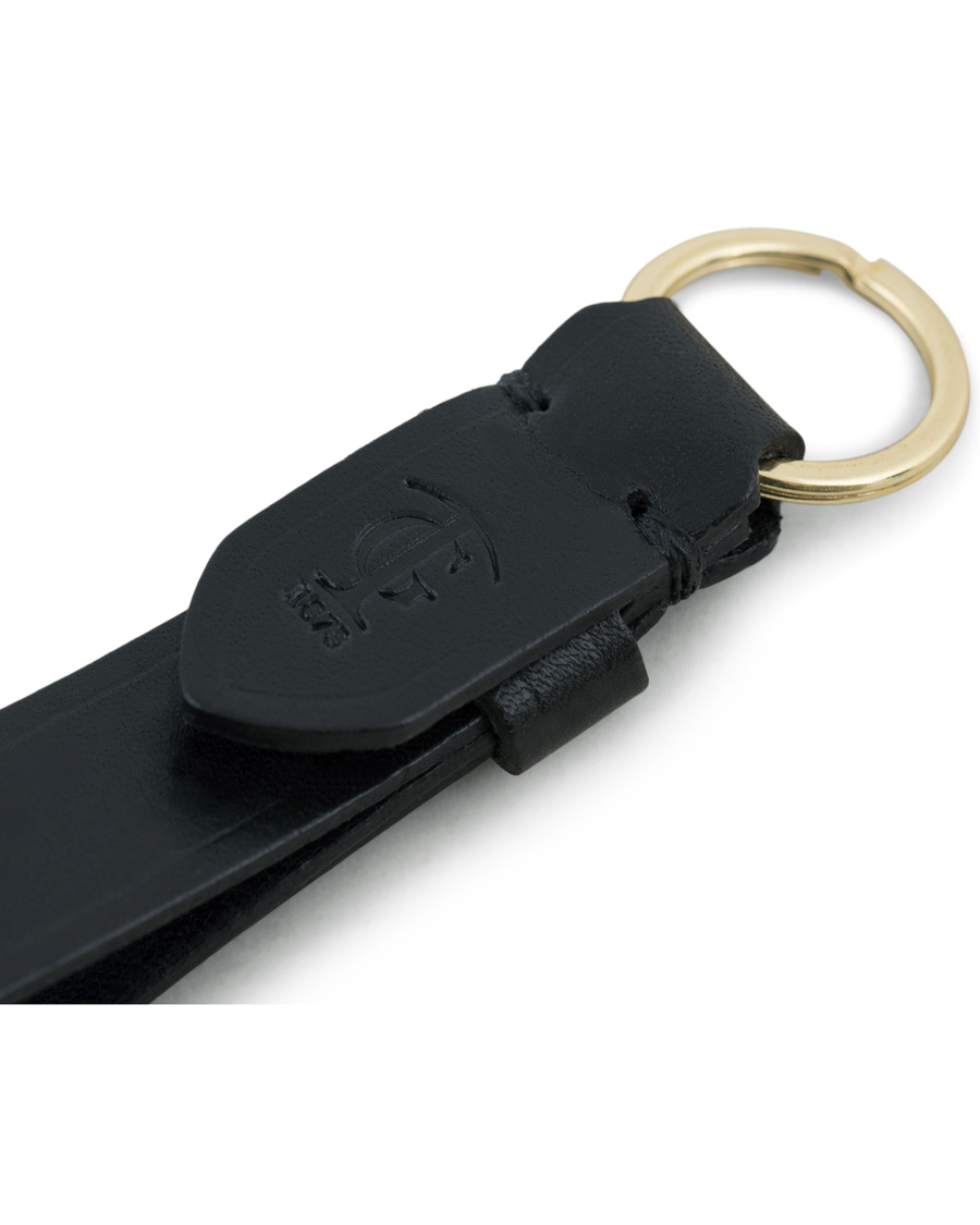Herr | Nyckelringar | Tärnsjö Garveri | Key Loop Black
