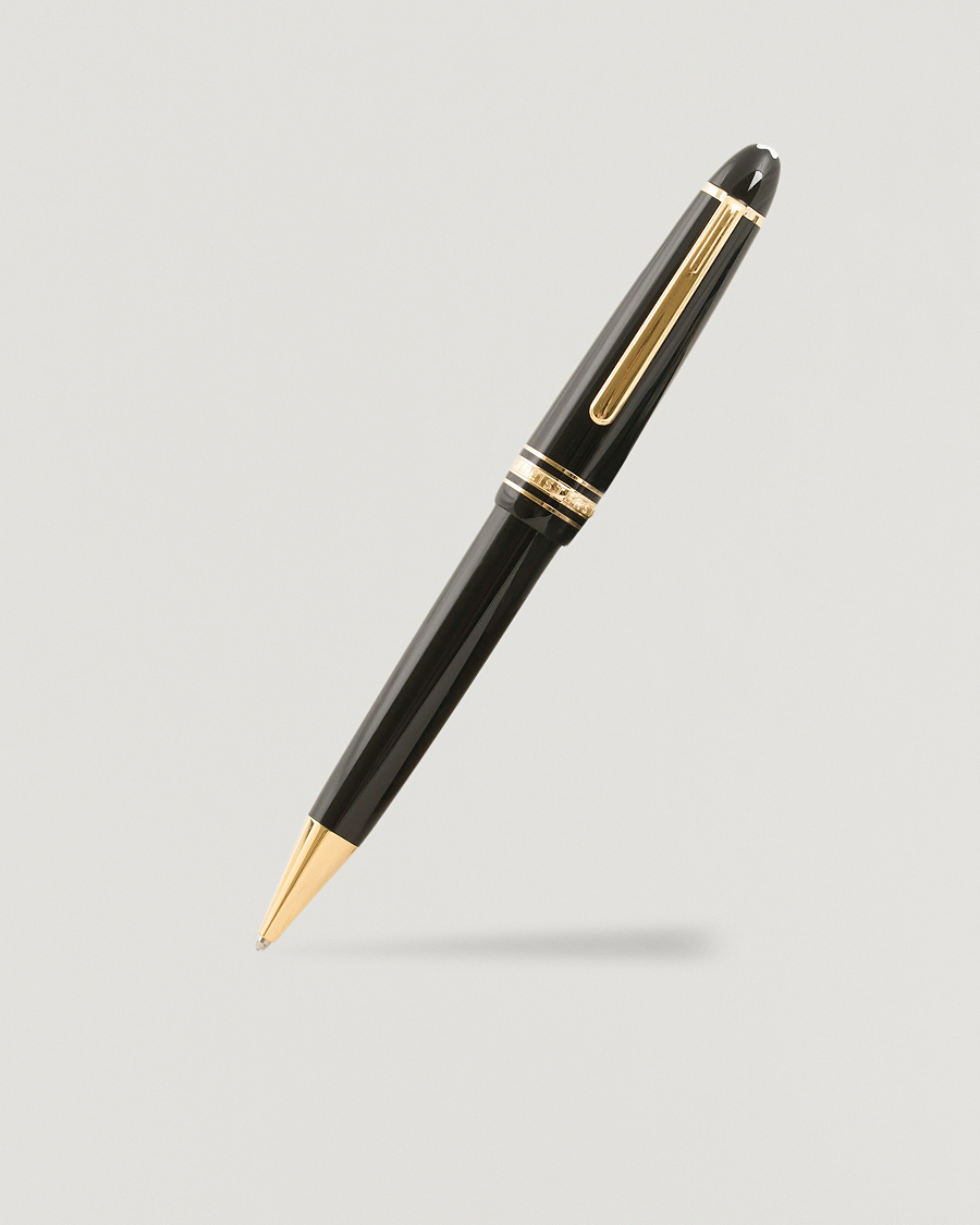 Herr | Montblanc 161 Meisterstück Ballpoint LeGrand Pen Black/Yellow Gold | Montblanc | 161 Meisterstück Ballpoint LeGrand Pen Black/Yellow Gold