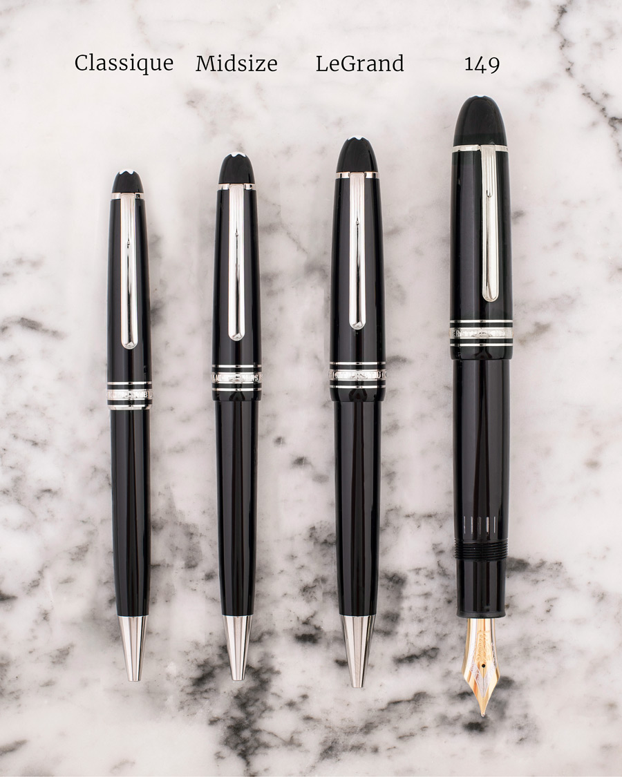 Herr | Pennor | Montblanc | 162 Meisterstück Ballpoint LeGrand Pen Black/Red Gold