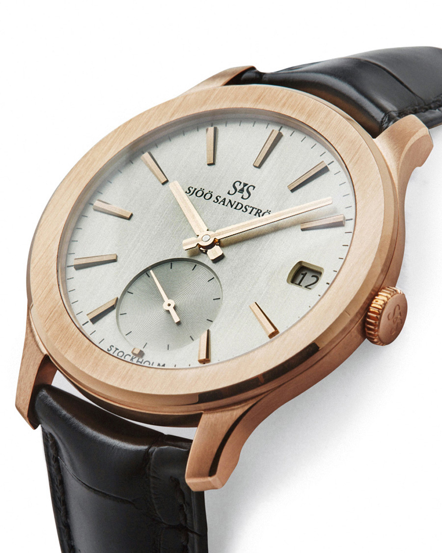 Herr | Sjöö Sandström Royal Capital AU-1740-1 Limited Edition Black Alligator | Sjöö Sandström | Royal Capital AU-1740-1 Limited Edition Black Alligator