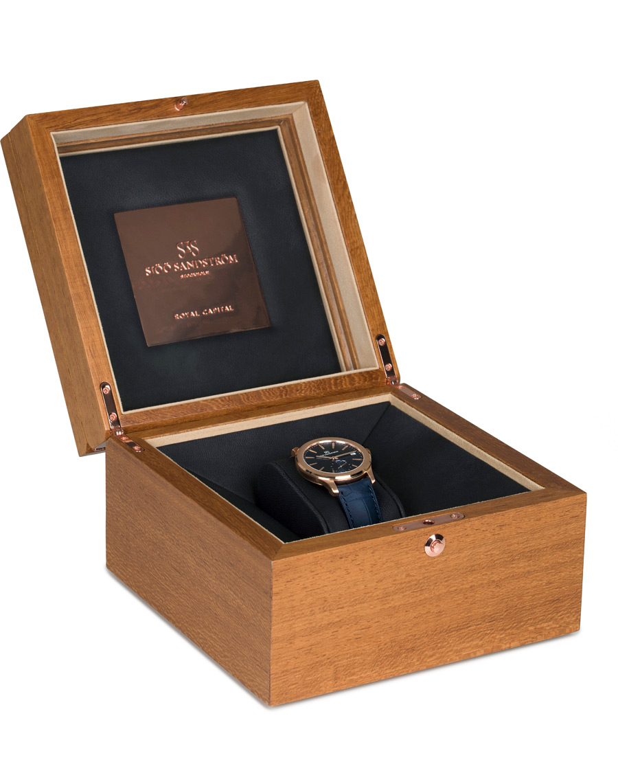 Herr | Sjöö Sandström Royal Capital AU-1740-2 Limited Edition Blue Alligator | Sjöö Sandström | Royal Capital AU-1740-2 Limited Edition Blue Alligator