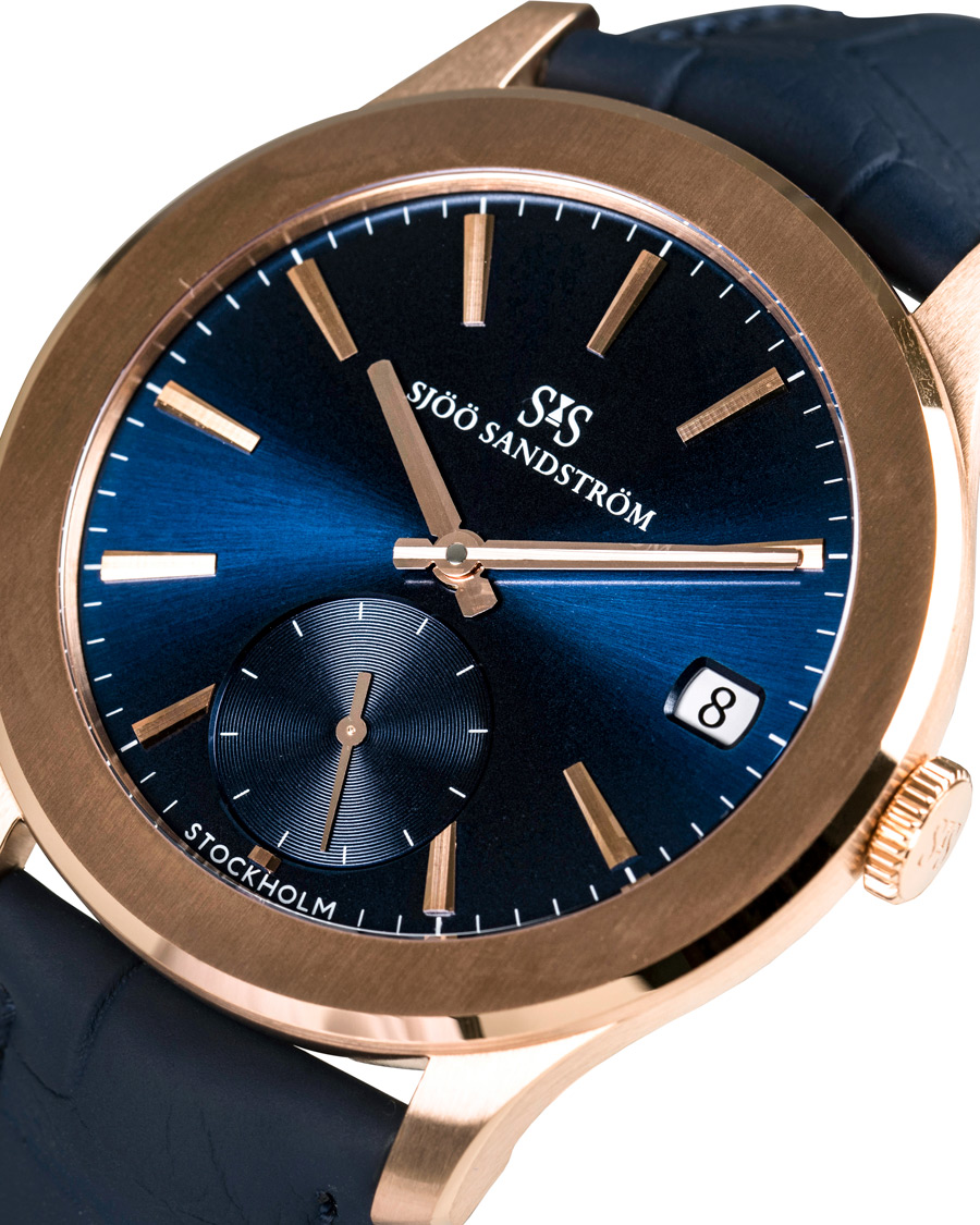 Herr | Sjöö Sandström Royal Capital AU-1740-2 Limited Edition Blue Alligator | Sjöö Sandström | Royal Capital AU-1740-2 Limited Edition Blue Alligator