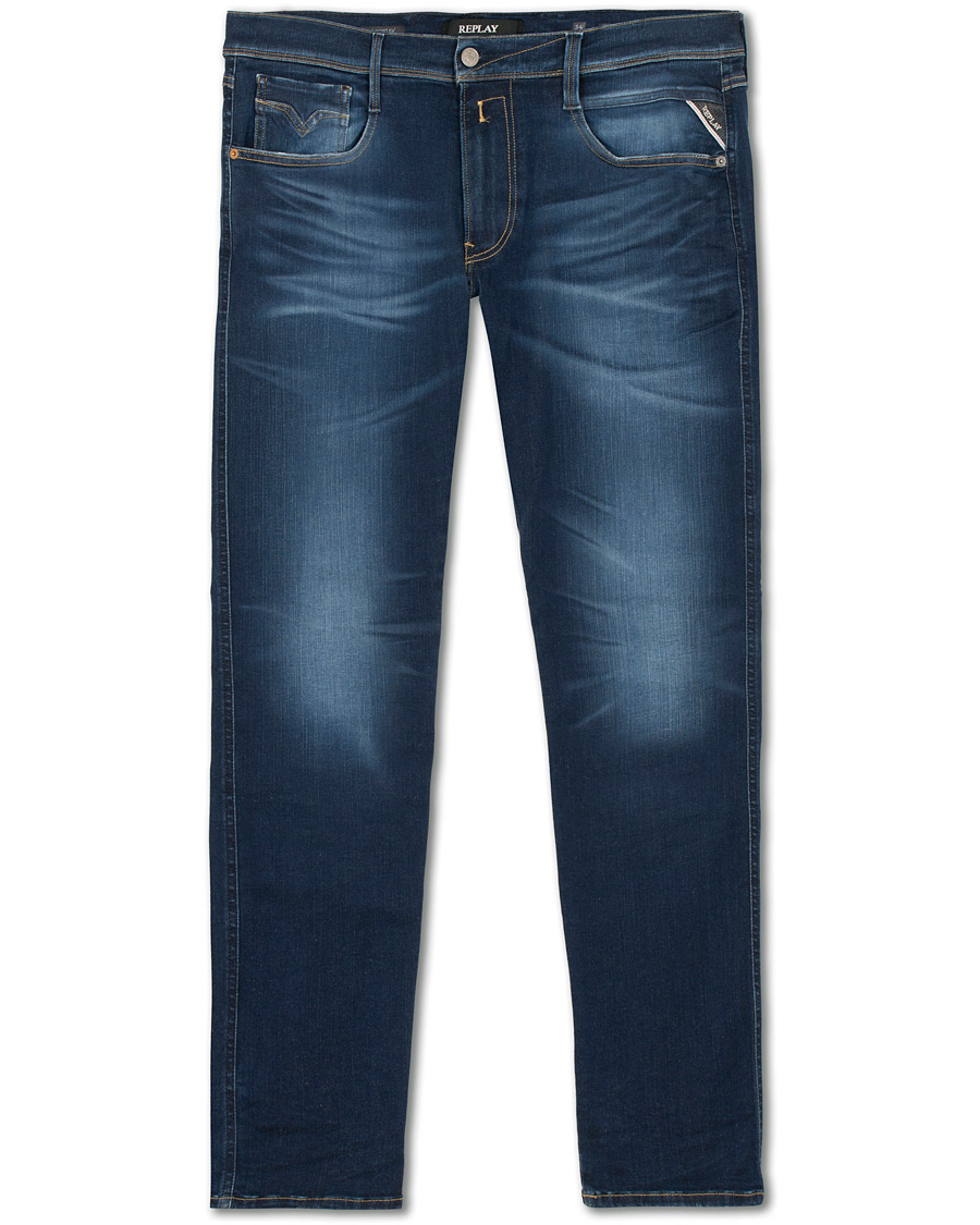 Herr | Jeans | Replay | Hyperflex Laserblast Edition Anbass Jeans Dark