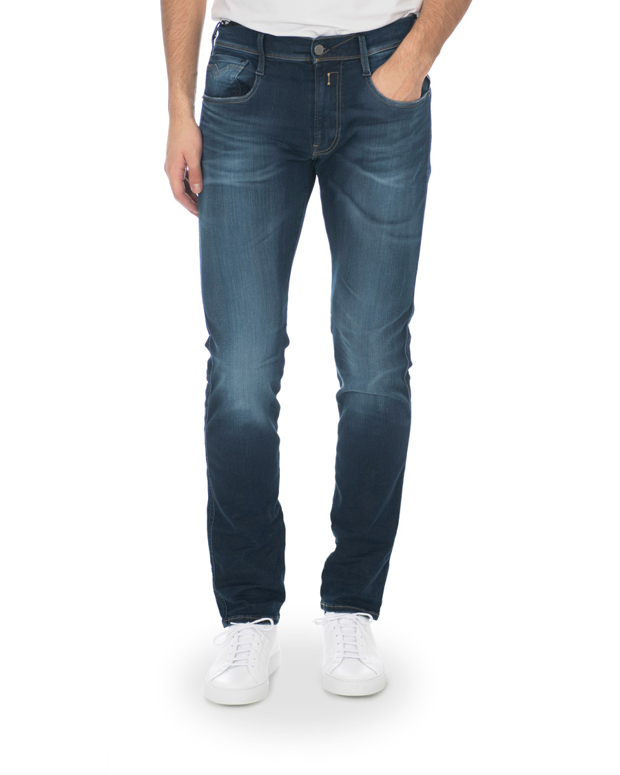 Herr | Jeans | Replay | Hyperflex Laserblast Edition Anbass Jeans Dark