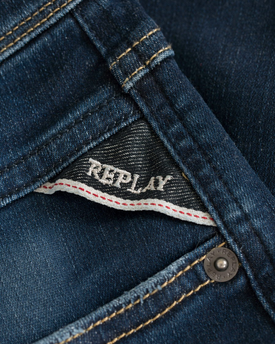 Herr | Jeans | Replay | Hyperflex Laserblast Edition Anbass Jeans Dark