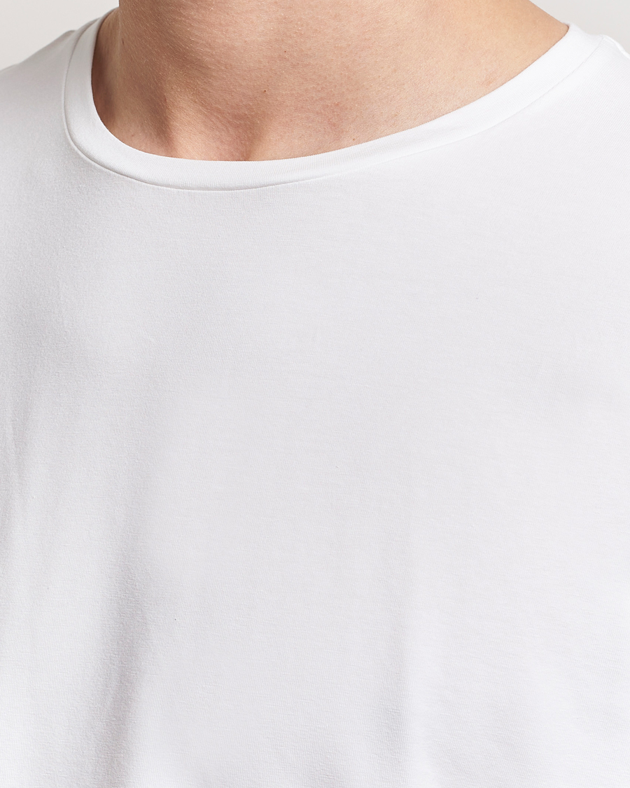 Herr | T-Shirts | Bread & Boxers | 2-Pack Crew Neck Tee White