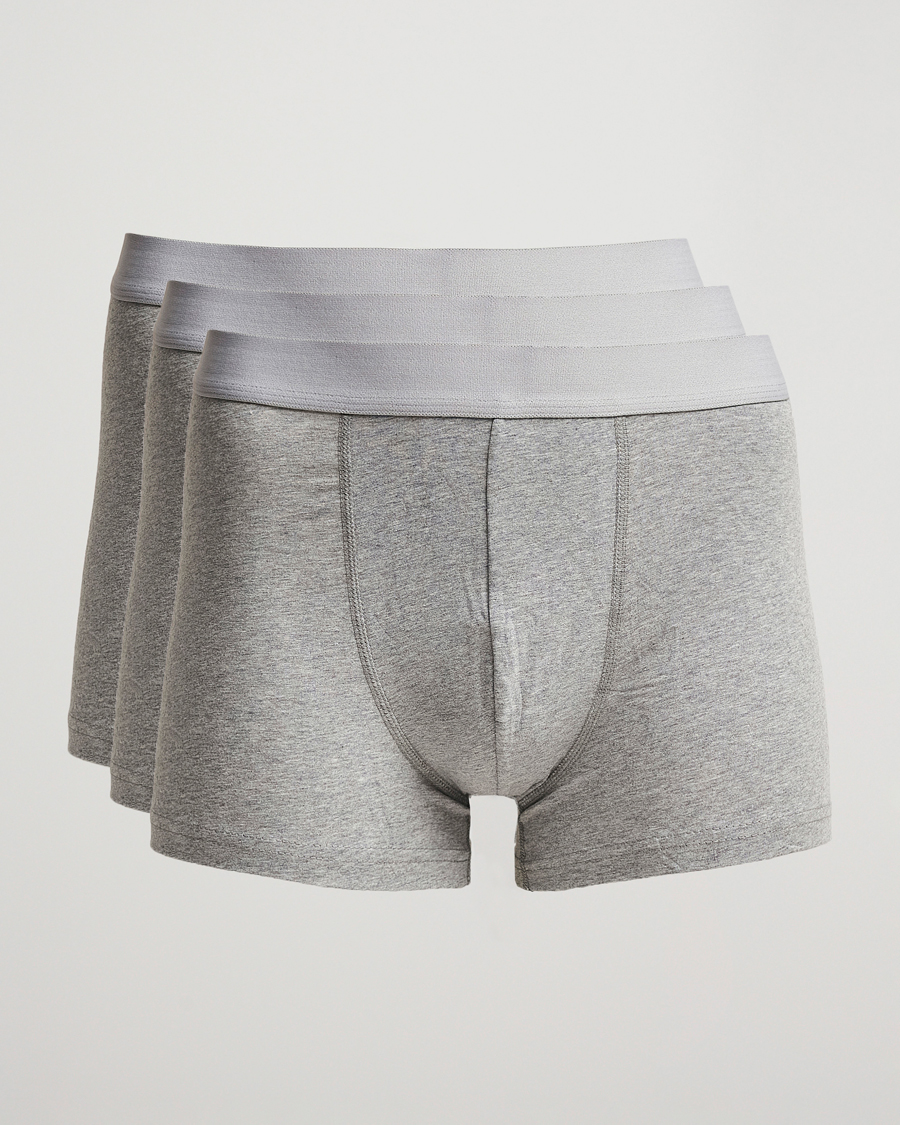 Herr | Underkläder | Bread & Boxers | 3-Pack Boxer Brief Grey Melange