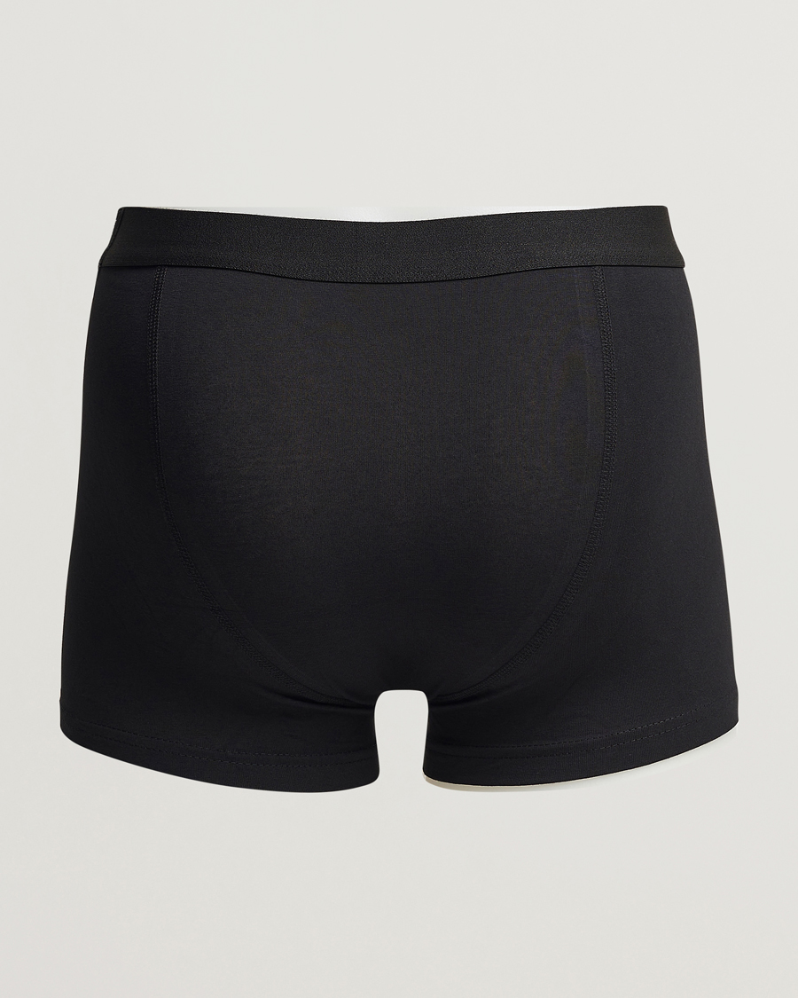 Herr | Snart i lager | Bread & Boxers | 3-Pack Boxer Brief Black