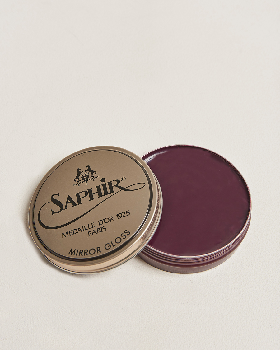 Herr | Skovårdsprodukter | Saphir Medaille d\'Or | Mirror Gloss 75 ml Burgundy