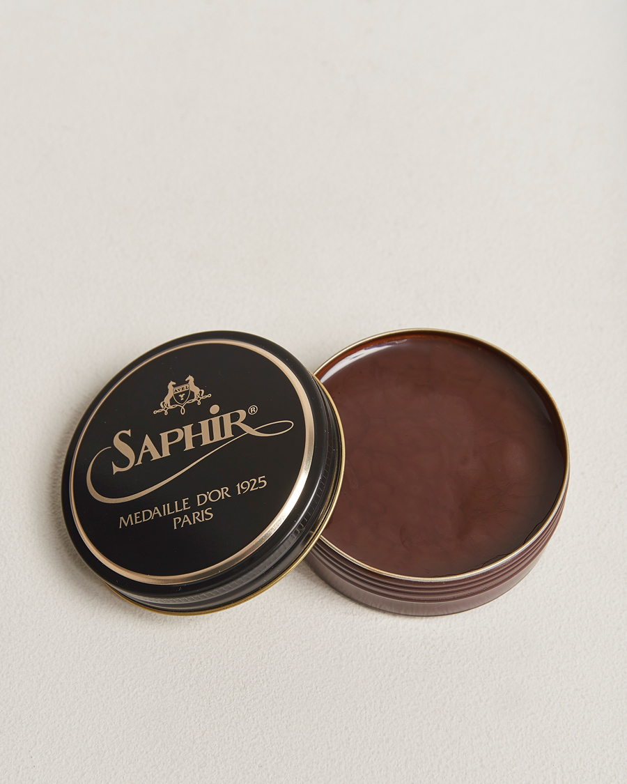 Herr | Skovårdsprodukter | Saphir Medaille d\'Or | Pate De Lux 50 ml Medium Brown