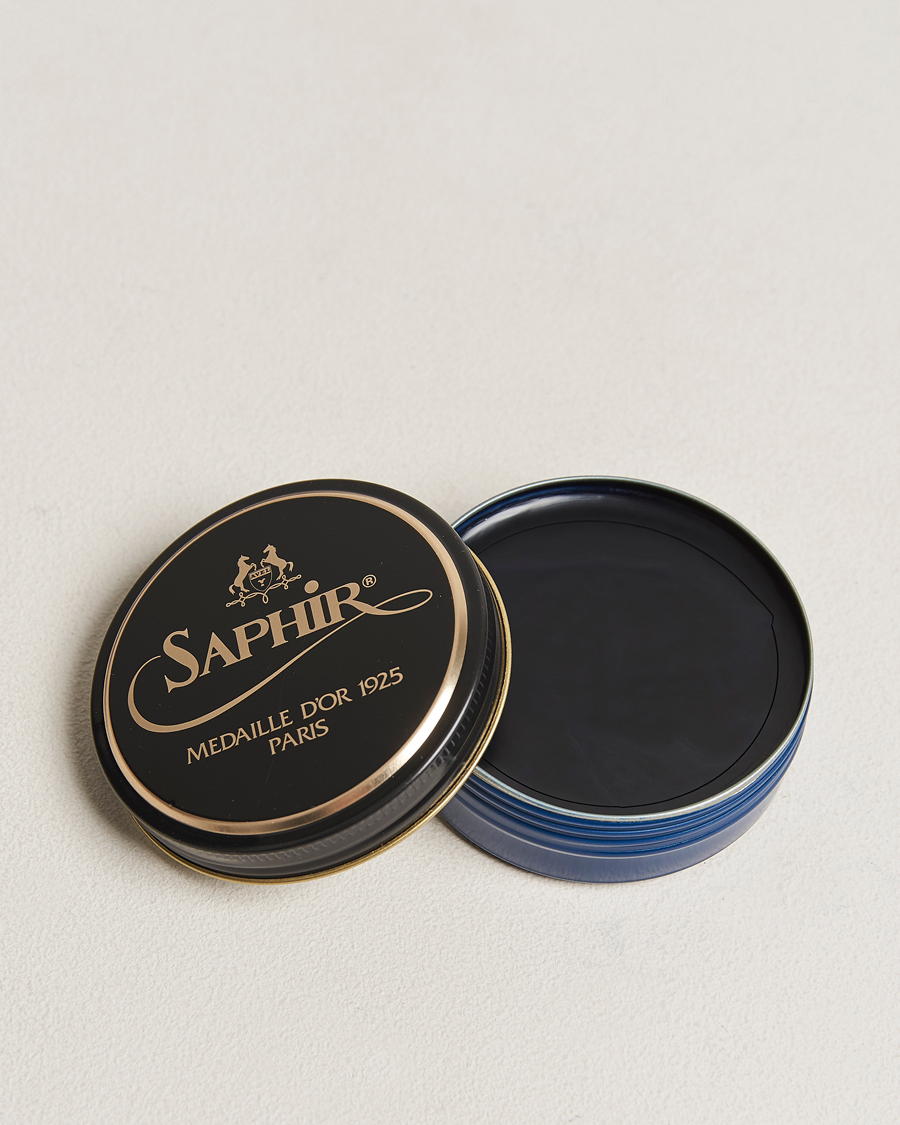 Herr | Skovårdsprodukter | Saphir Medaille d\'Or | Pate De Lux 50 ml Navy Blue