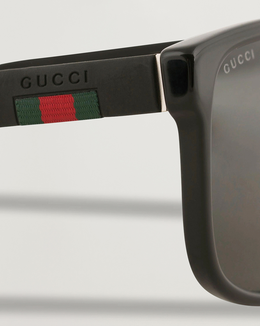 Herr | Solglasögon | Gucci | GG0010S Sunglasses Black