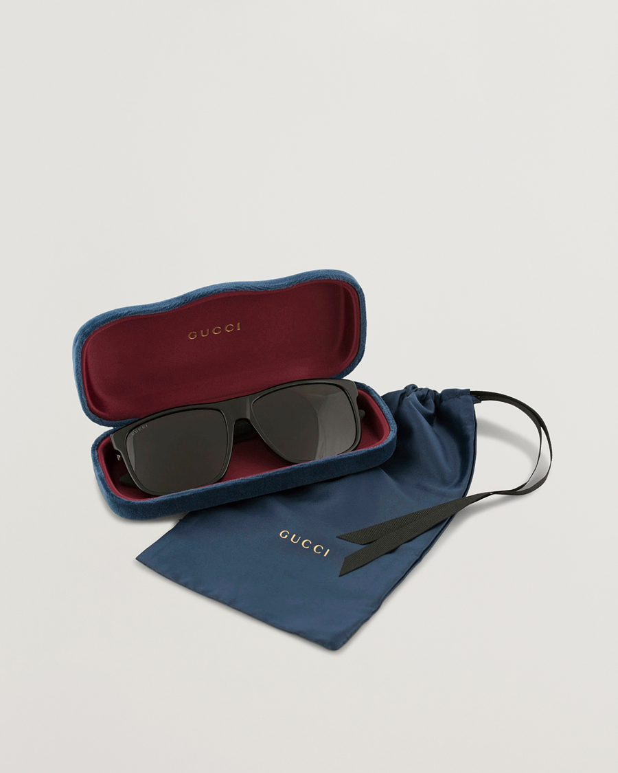 Herr | Solglasögon | Gucci | GG0010S Sunglasses Black