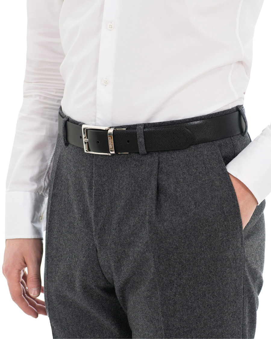 Herr | Canali Reversible Belt Cognac/Black | Canali | Reversible Belt Cognac/Black