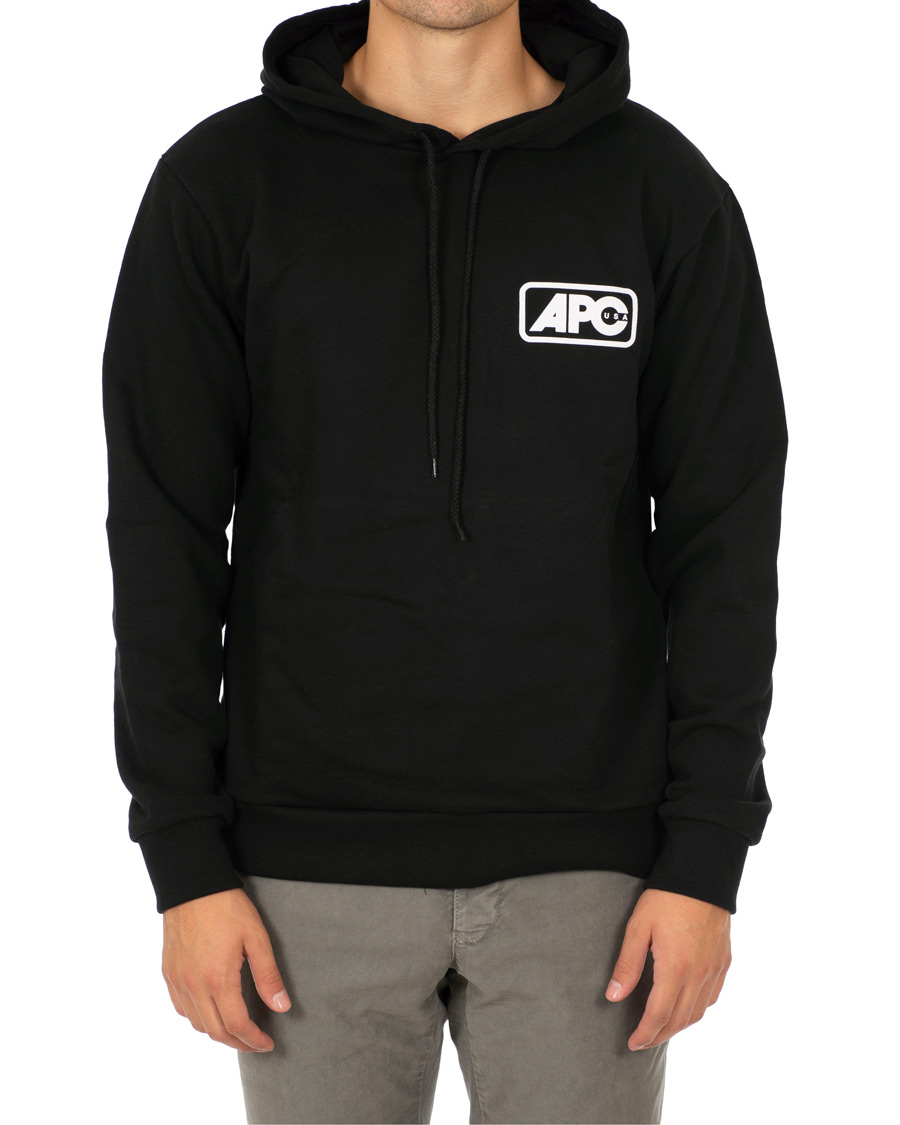 A.P.C. Jean Hoodie Noir hos CareOfCarl