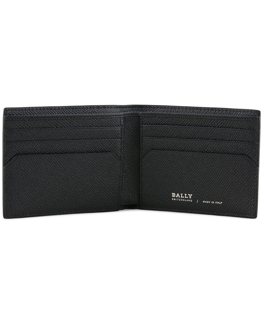Herr | Bally Bevye Leather Detail Wallet Blue | Bally | Bevye Leather Detail Wallet Blue