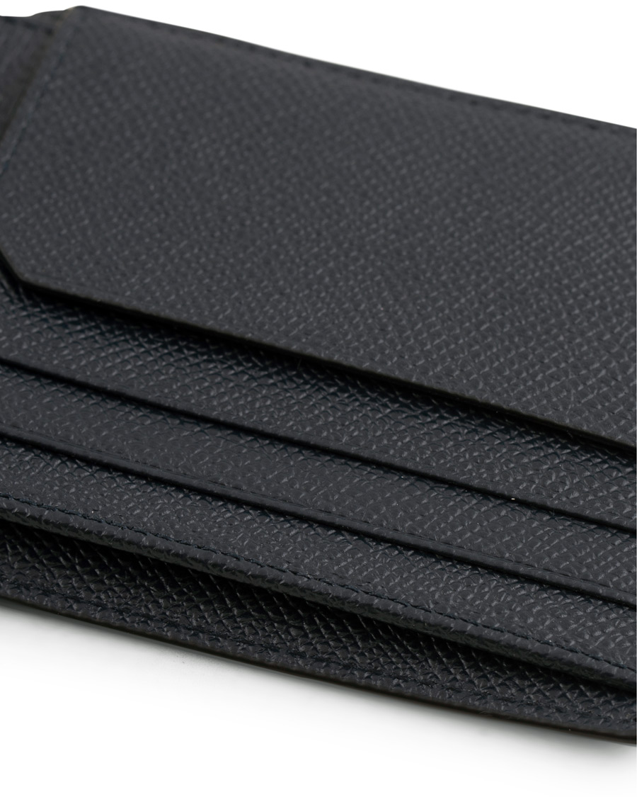 Herr | Bally Bevye Leather Detail Wallet Blue | Bally | Bevye Leather Detail Wallet Blue