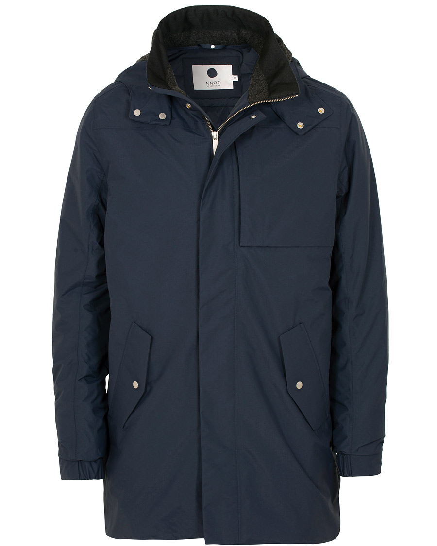 Herr | Jackor | NN07 | Jasper Fish Tail Parka Navy