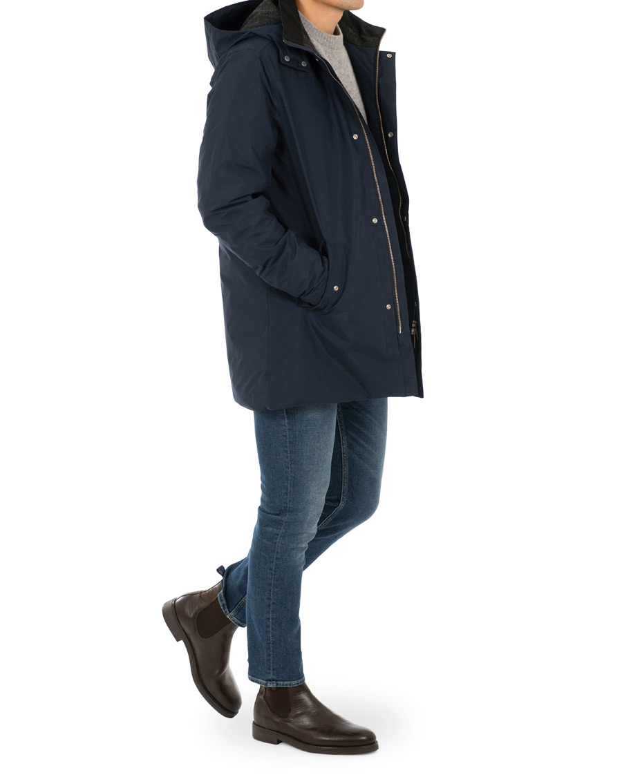 Herr | Jackor | NN07 | Jasper Fish Tail Parka Navy