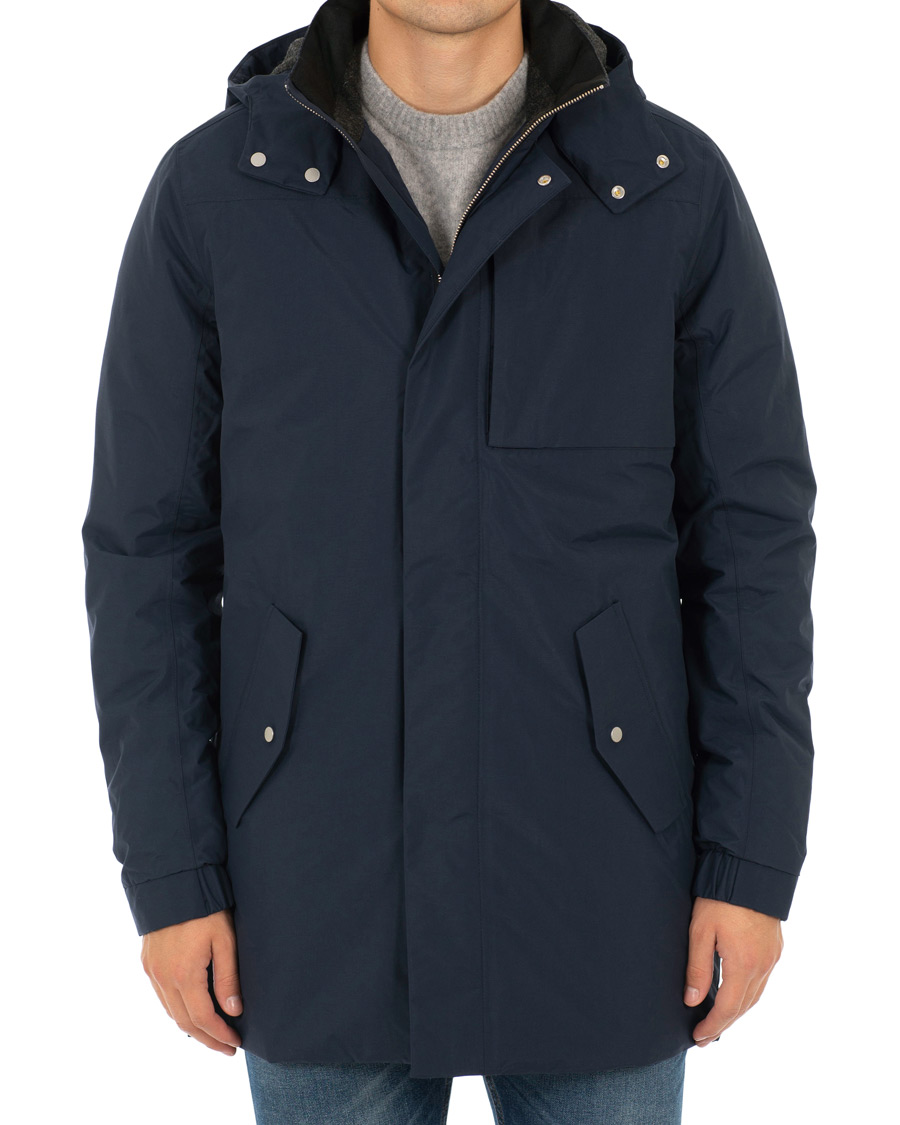 Herr | Jackor | NN07 | Jasper Fish Tail Parka Navy