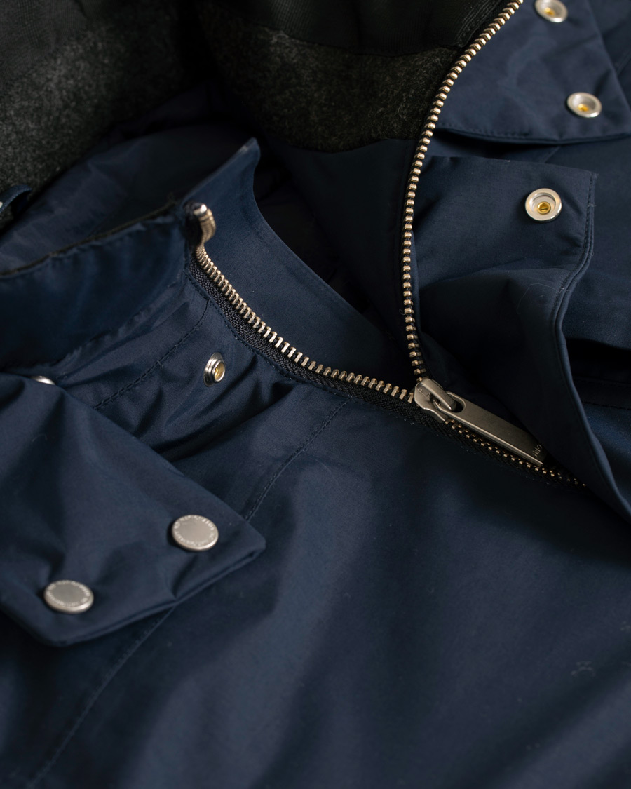 Herr | Jackor | NN07 | Jasper Fish Tail Parka Navy