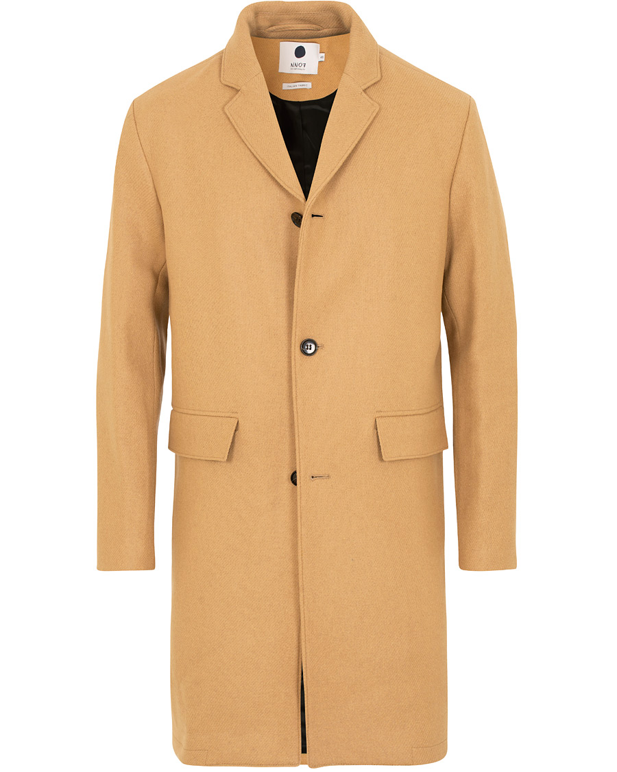 Herr | Jackor | NN07 | Lamont Lined Wool Coat Camel