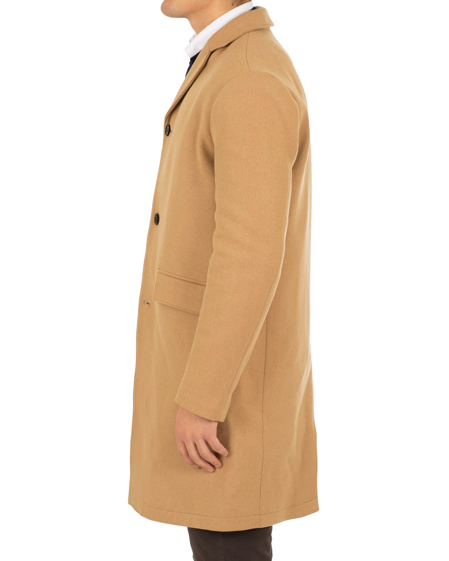 Herr | Jackor | NN07 | Lamont Lined Wool Coat Camel