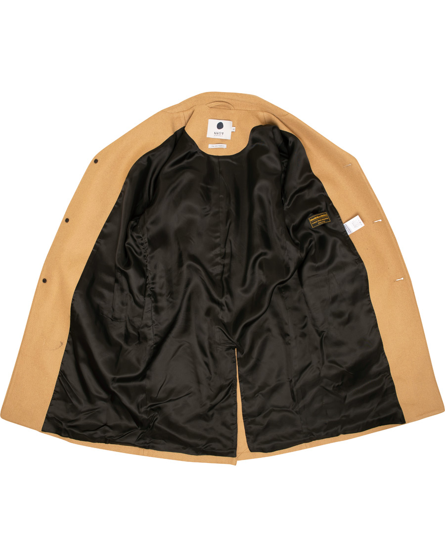 Herr | Jackor | NN07 | Lamont Lined Wool Coat Camel
