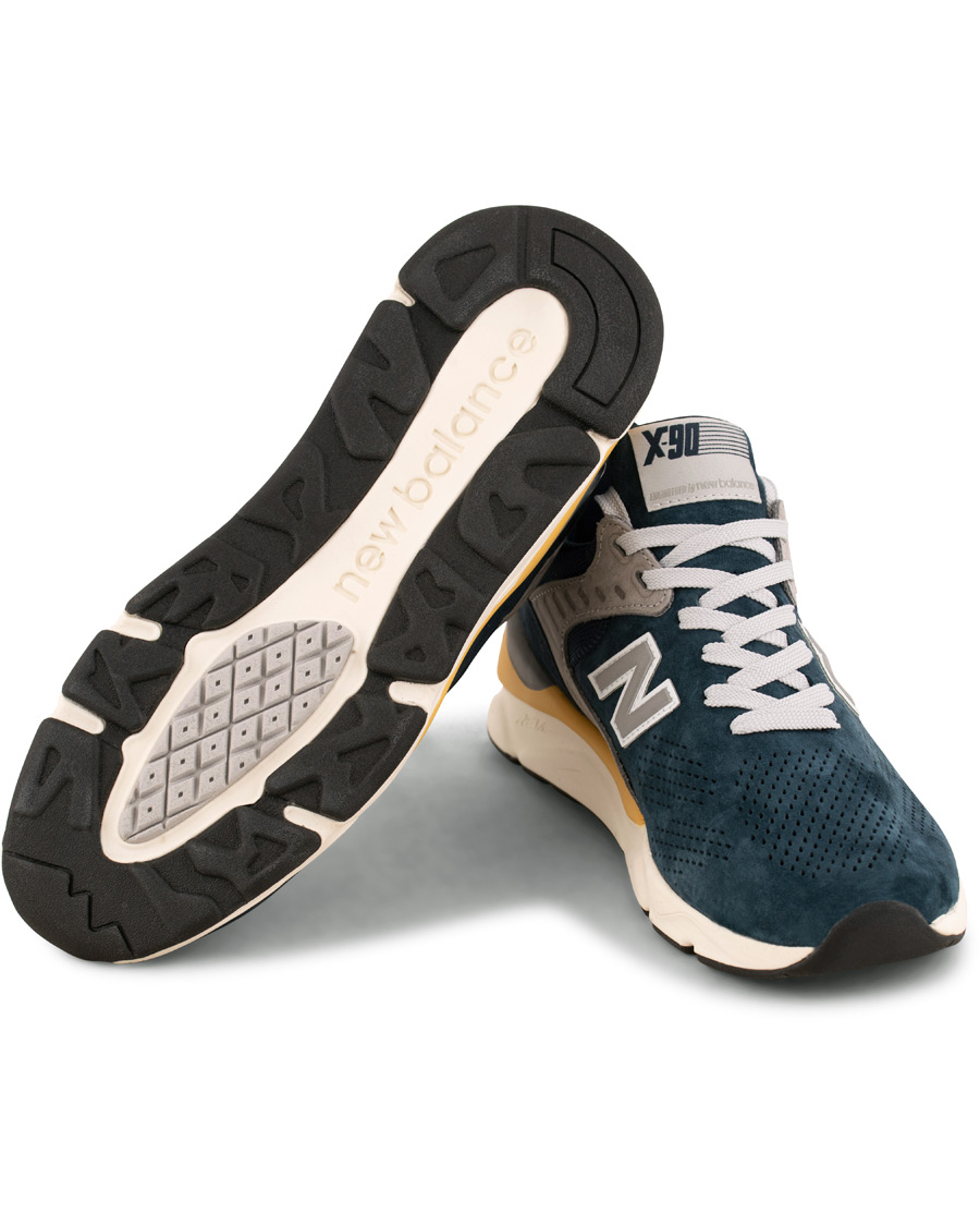 Herr | New Balance X90 Running Sneaker Navy Suede | New Balance | X90 Running Sneaker Navy Suede