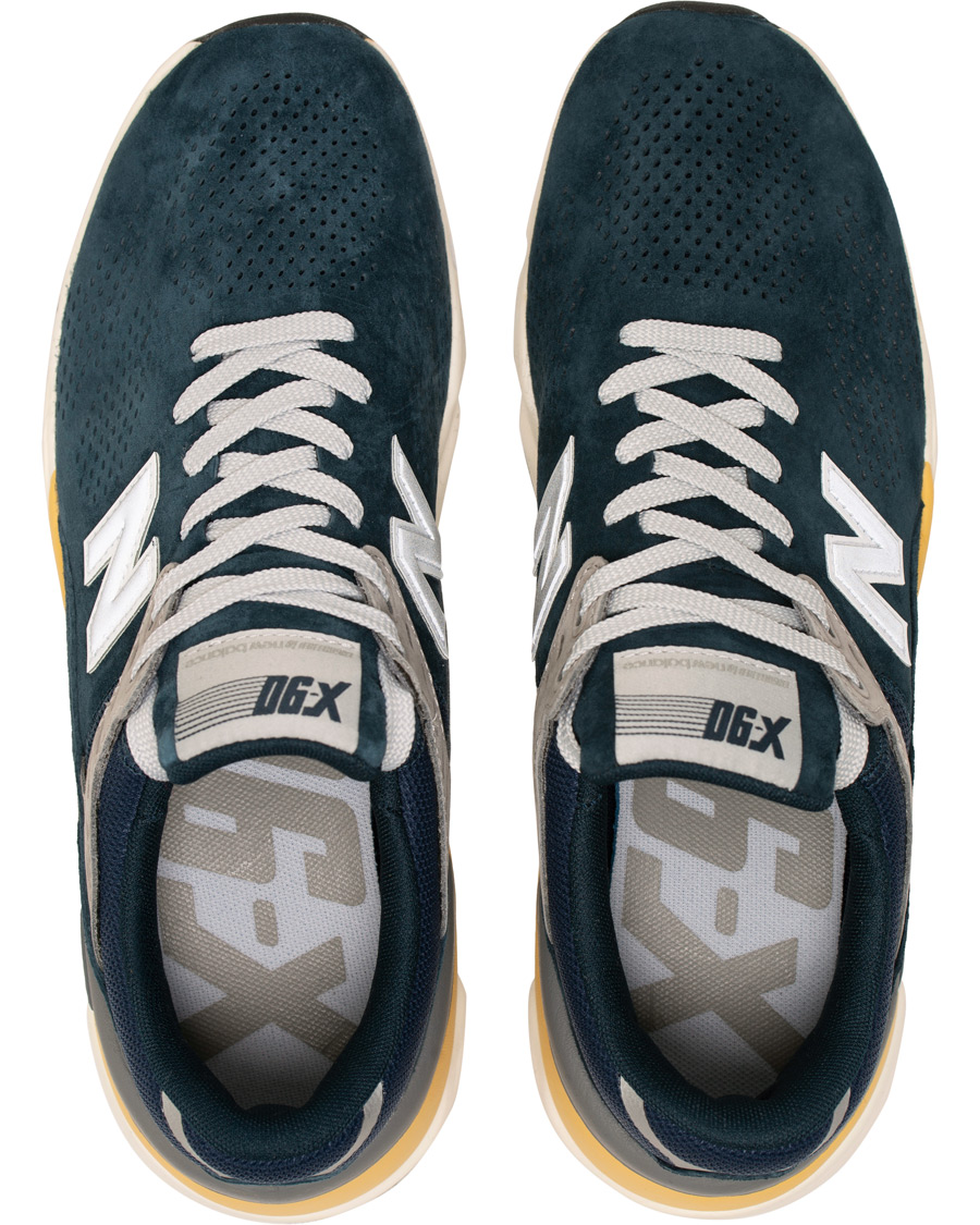 Herr | New Balance X90 Running Sneaker Navy Suede | New Balance | X90 Running Sneaker Navy Suede