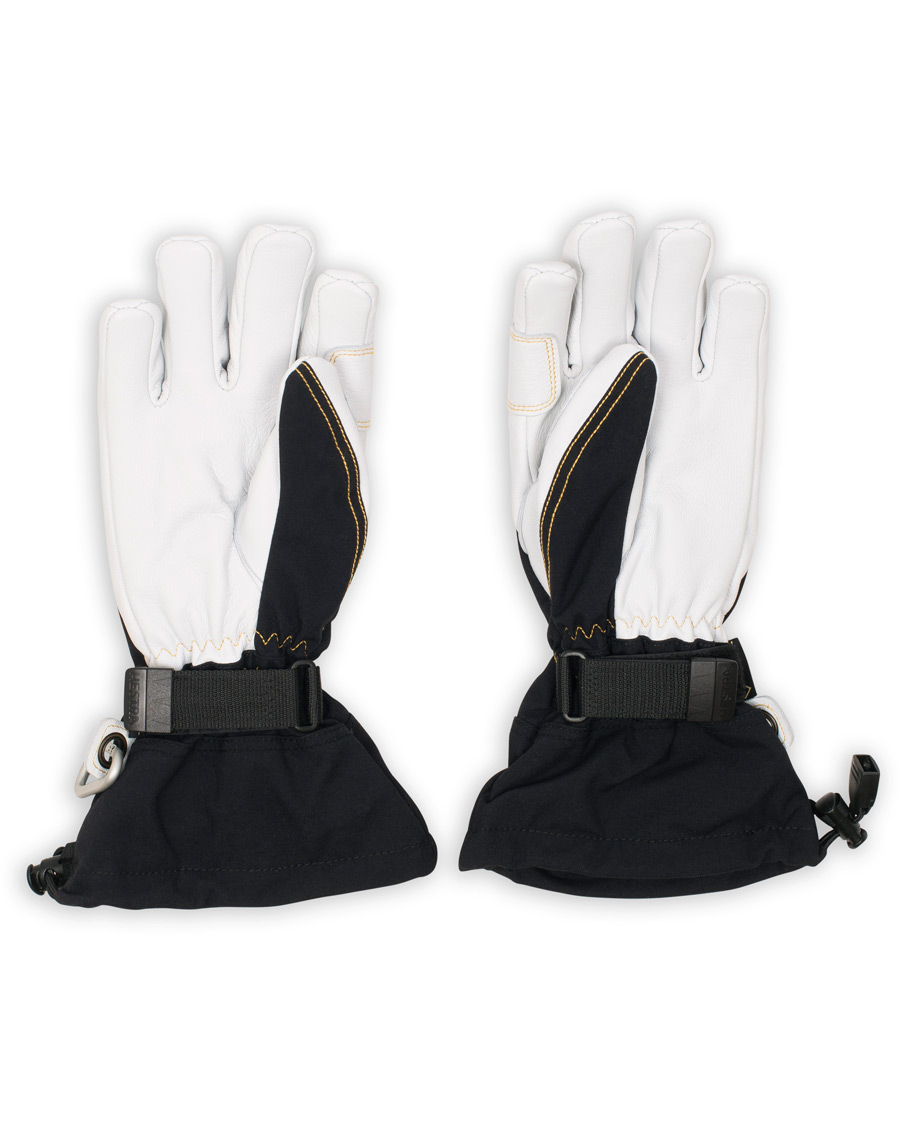 Herr | Hestra Army Leather GORE-TEX® Glove Black/White | Hestra | Army Leather GORE-TEX® Glove Black/White