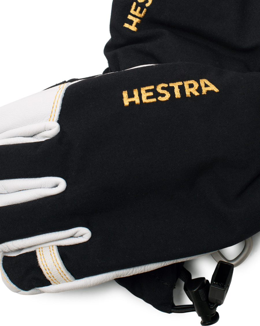 Herr | Hestra Army Leather GORE-TEX® Glove Black/White | Hestra | Army Leather GORE-TEX® Glove Black/White