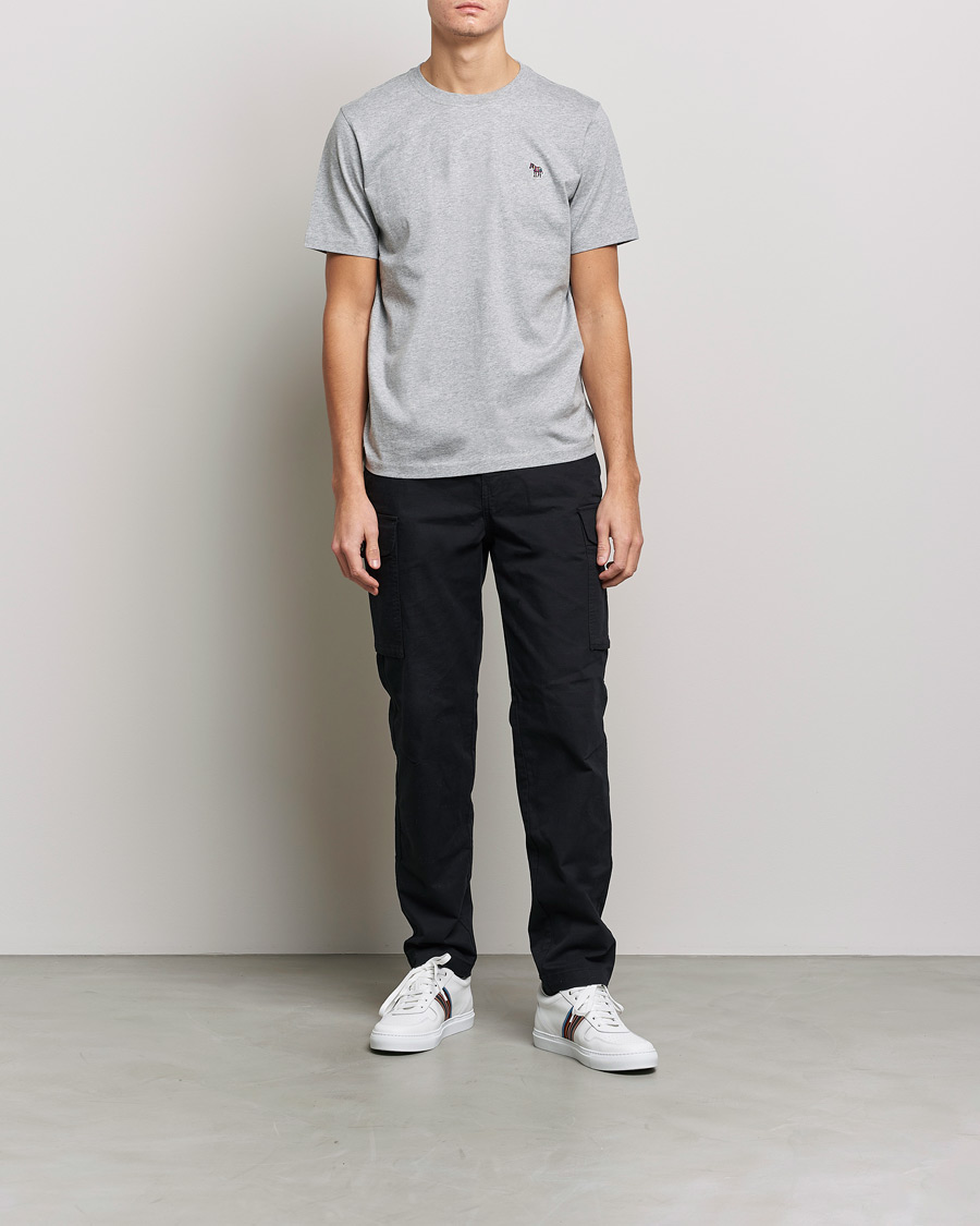 Herr | T-Shirts | PS Paul Smith | Organic Cotton Zebra T-Shirt Grey
