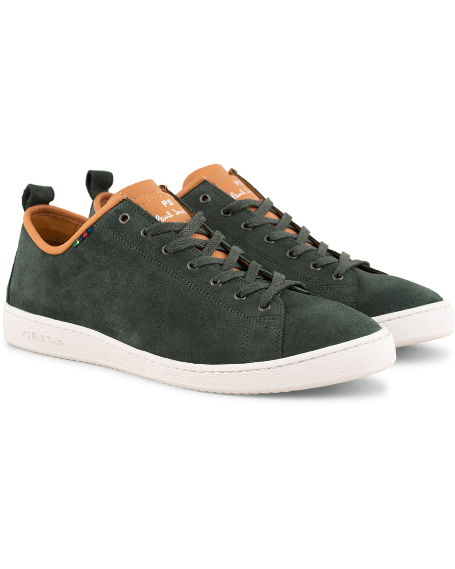 Herr | PS Paul Smith Miyata Sneaker Green Suede | PS Paul Smith | Miyata Sneaker Green Suede