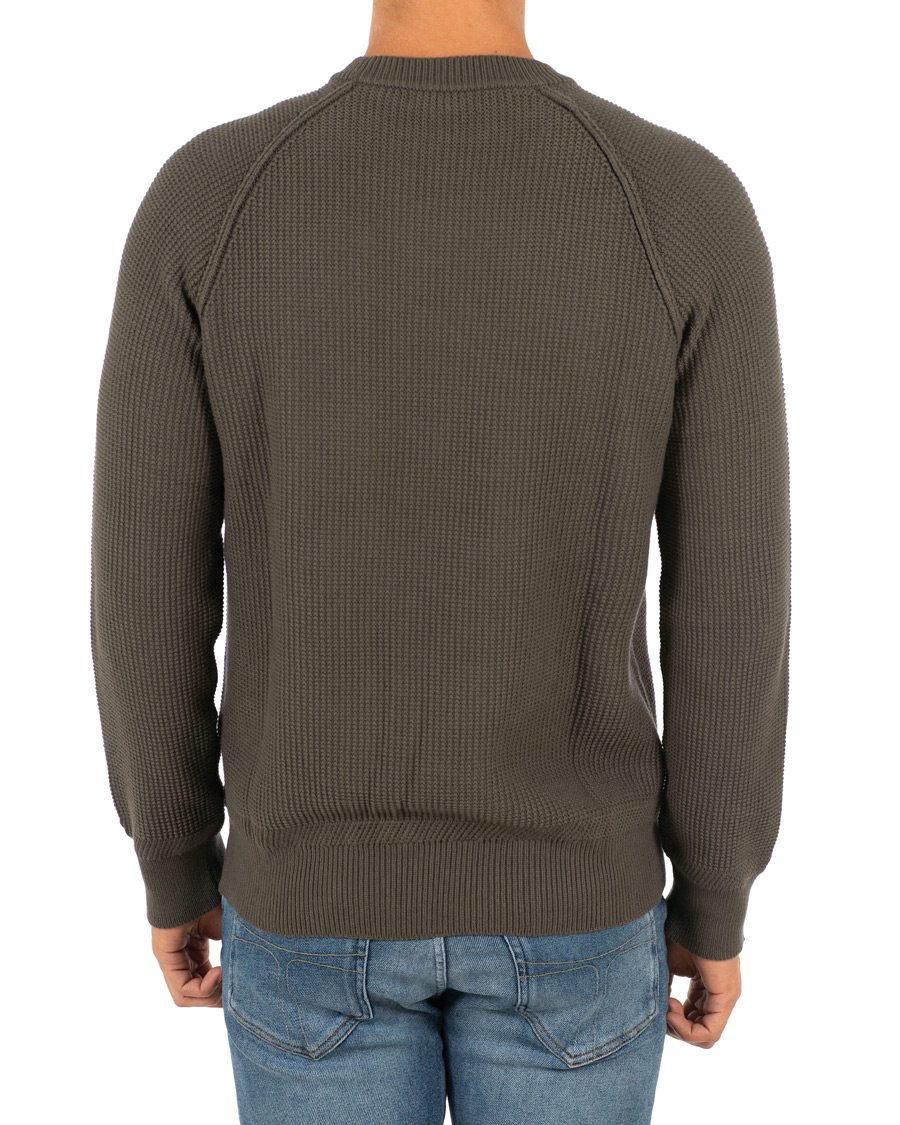 Herr | Tröjor | Filippa K | Cotton Texture R Neck Sweater Beluga