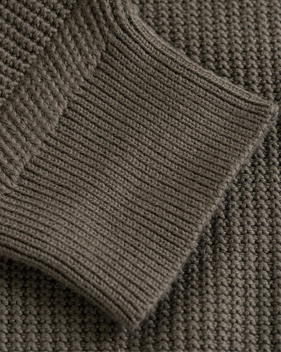 Herr | Tröjor | Filippa K | Cotton Texture R Neck Sweater Beluga