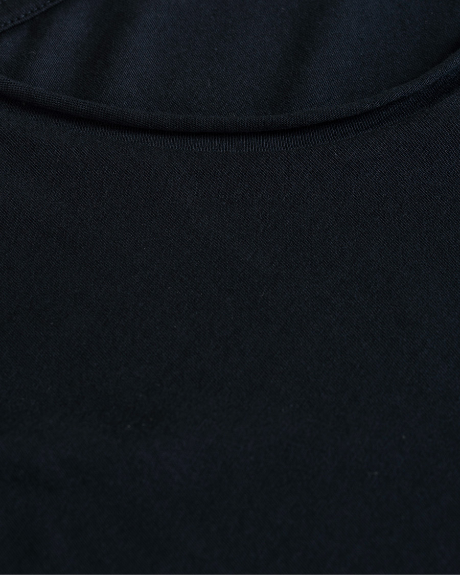 Herr | T-Shirts | Filippa K | Roll Neck Tee Navy