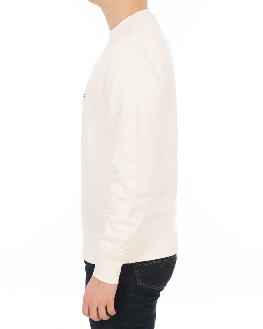Herr | Tröjor | Tommy Hilfiger | Crew Neck Sweatshirt Whisper White