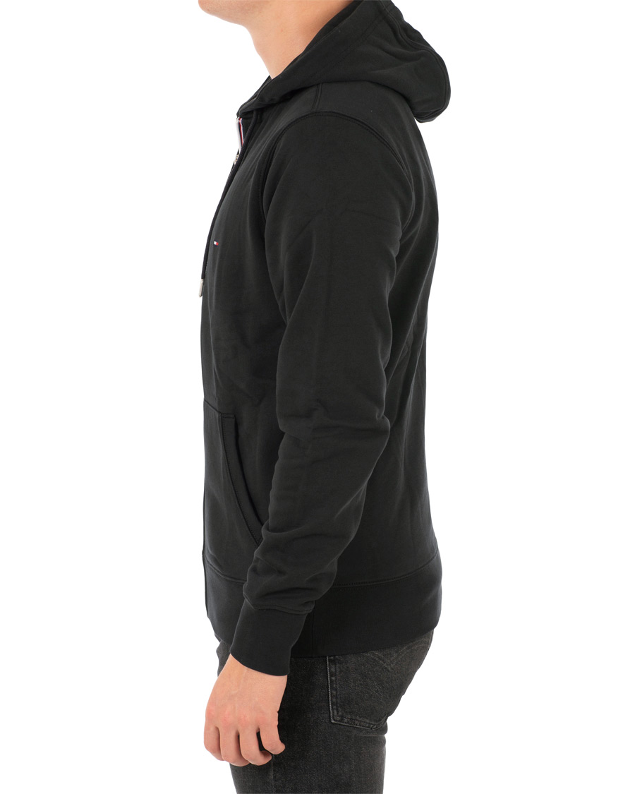 Herr | Tröjor | Tommy Hilfiger | Full Zip Hoodie Jet Black