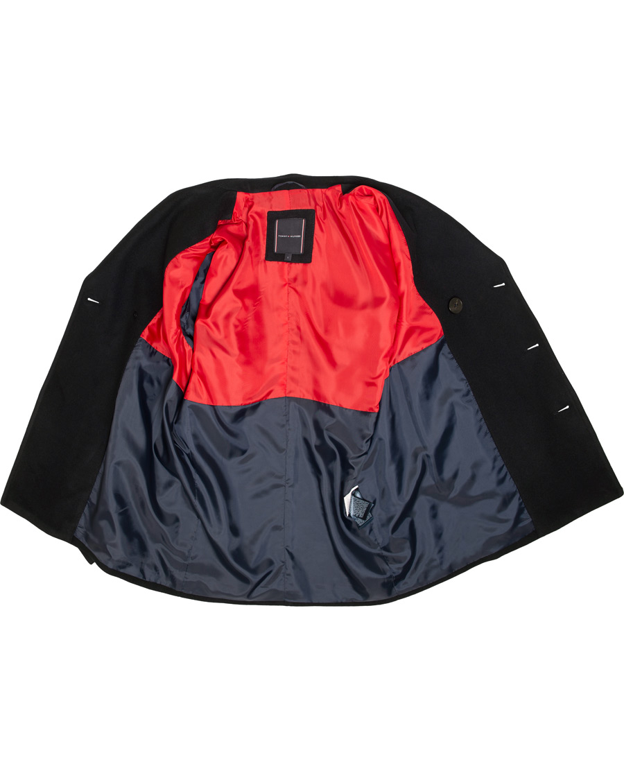 Herr | Jackor | Tommy Hilfiger | Short Peacoat Sky Captain
