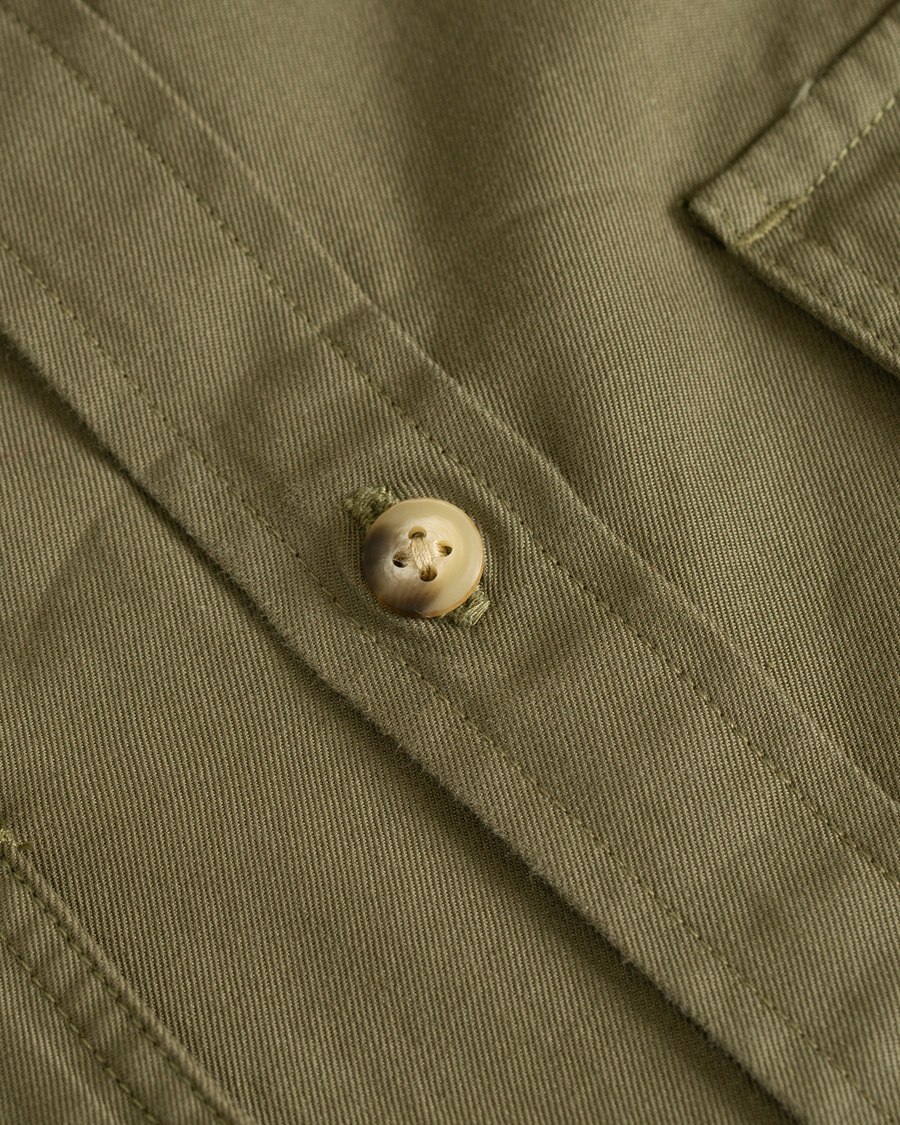 Herr | Skjortor | Tommy Hilfiger | Military Twill Shirt Dusty Olive