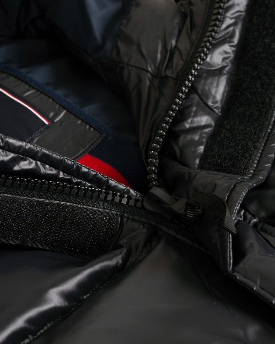 Herr | Jackor | Tommy Hilfiger | Shiny Hooded Down Jacket Jet Black