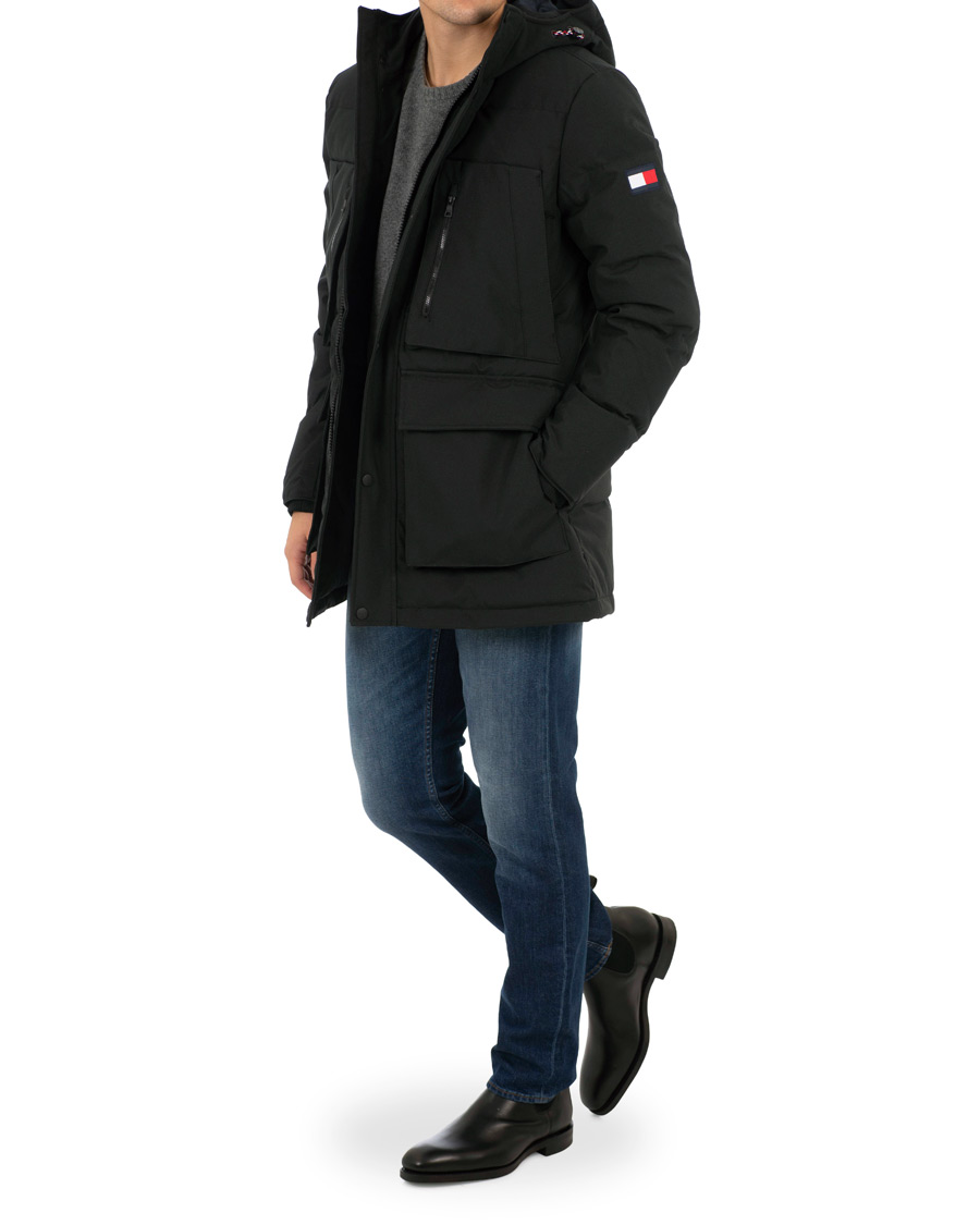 Herr | Jackor | Tommy Hilfiger | Heavy Canvas Down Parka Jet Black