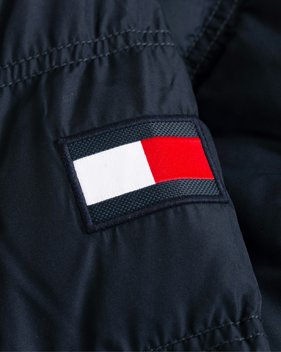 Herr | Jackor | Tommy Hilfiger | Down Hooded Jacket Sky Captain