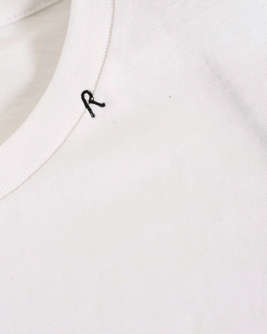 Herr | T-Shirts | Replay | Crew Neck Logo Tee White