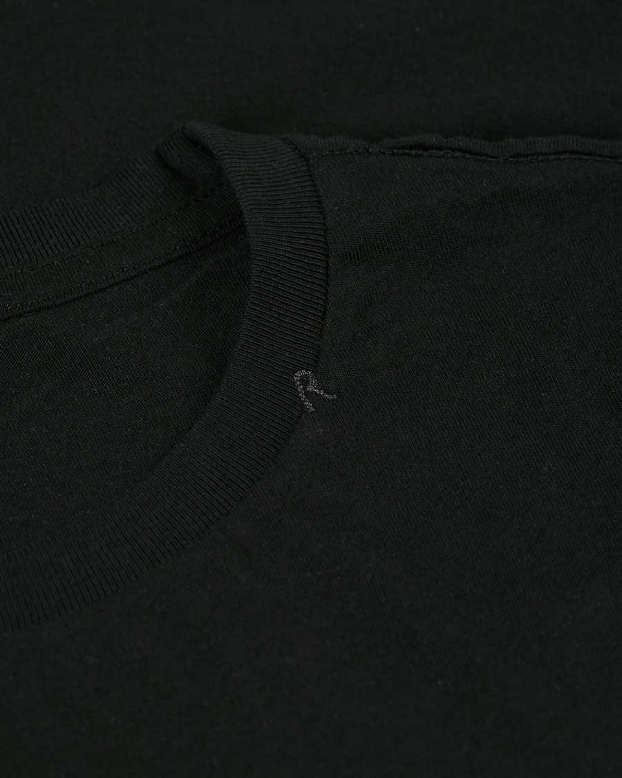 Herr | T-Shirts | Replay | Crew Neck Logo Tee Black