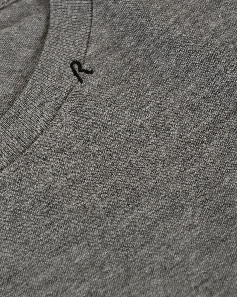 Herr | T-Shirts | Replay | Crew Neck Logo Tee Grey