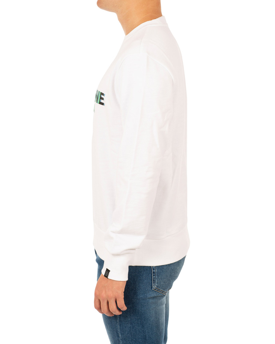 Rag Bone Glitch Sweatshirt White hos CareOfCarl